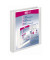 Präsentationsringbuch VELODUR® 1144190, A4 2 Ringe 16mm Ring-Ø Pappe/PP-Folie, 2 Außentaschen, weiß