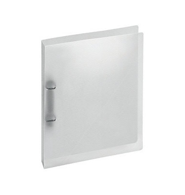 Ringbuch Crystal ohne 1145290, A4 2 Ringe 25mm Ring-Ø Polypropylen transparent