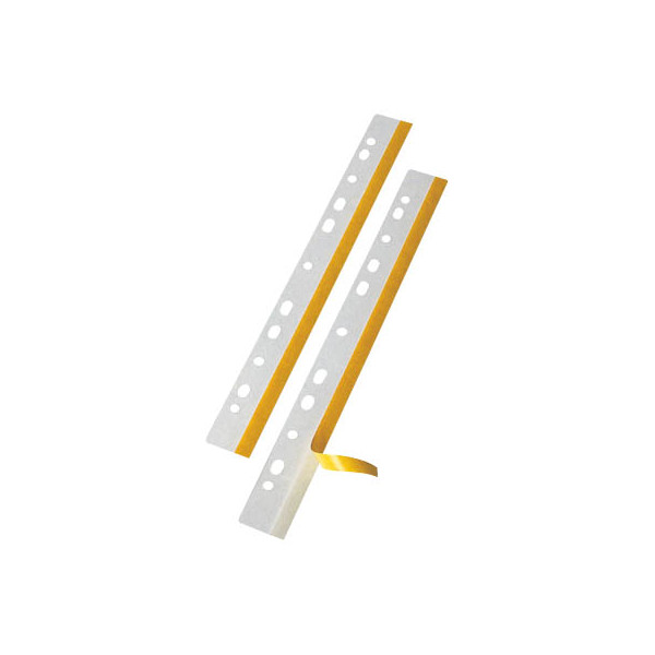 4000225200113 - Abheftstreifen HEFTFIX 2001 100 25x292cm (BxL) Polyester mit Kunststoffdeckleiste transparent 4000225200113 50 Stück