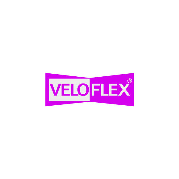 25 Stück Veloflex Namensschilder mit Clip transp. 105x74mm 4000225202100 Veloflex