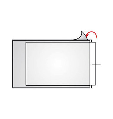 22061 Beschriftungsfenster 107x148mm transparent Folie 100 Stück 22061 Beschriftungsfenster 107x148mm transparent Folie 100 Stück