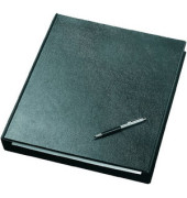 Ringbuch Exclusiv ohne 4130280, A3 4 Ringe 30mm Ring-Ø Polypropylen schwarz