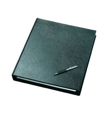 Ringbuch Exclusiv ohne 4130280, A3 4 Ringe 30mm Ring-Ø Polypropylen schwarz