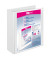 Präsentationsringbuch VELODUR® 4139190, A4 4 Ringe 50mm Ring-Ø Pappe/PP-Folie, 2 Außentaschen, weiß