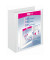Präsentationsringbuch VELODUR® 4142190, A4 4 Ringe 60mm Ring-Ø Pappe, 2 Außentaschen, weiß
