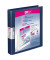 Präsentationsringbuch VELODUR® 4143150, A4 4 Ringe 25mm Ring-Ø Pappe/PP-Folie, 2 Außentaschen, blau