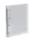 Ringbuch Crystal 4145290, A4 4 Ringe 25mm Ring-Ø PP transparent