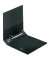 Ringbuch Karteikartenordner 4167 080, A6 2 Ringe 25mm Ring-&Oslash; Polyvinylchlorid (PVC) schwarz