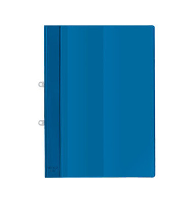 Schnellhefter Veloform 47400 A4 blau PVC Kunststoff kaufmännische Heftung