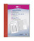 Schnellhefter VELOFORM 4741021, A4, rot, Kunststoff, Vorderdeckel transparent