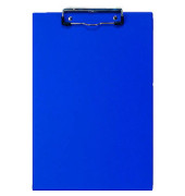 Klemmbrett 4814050 A4 blau Karton mit PVC-Überzug inkl Aufhängeöse 