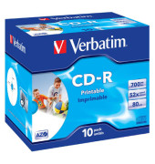 CD-Rohlinge 43325 CD-R, 700 MB / 80min, Jewel Case 
