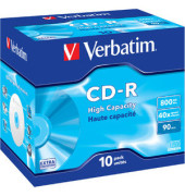 CD-Rohlinge 43428 CD-R, 800 MB, Jewel Case 