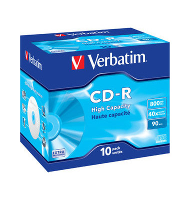 CD-R 40x Jewelcase 800MB/90min 10 Stück CD-R 40x Jewelcase 800MB/90min 10 Stück