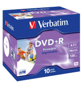 DVD-Rohlinge 43508 DVD+R, 4,7 GB, Jewel Case 