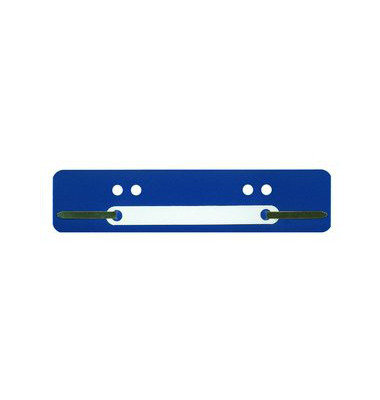 Heftstreifen kurz PP blau 34x150mm Heftstreifen kurz PP blau 34x150mm