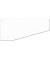 Trennstreifen 50500T Trennstreifen Trapez wei&szlig; 190g gelocht 24x10,5cm