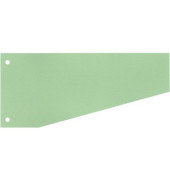 Trennstreifen 50501T Trennstreifen Trapez grün grün 190g gelocht 24x10,5cm