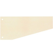 Trennstreifen 50511T Trennstreifen Trapez chamois 190g gelocht 24x10,5cm