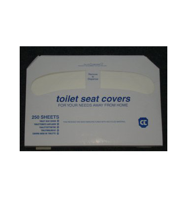 Toilettensitzauflagen 1386552 250 Stück Toilettensitzauflagen 1386552 250 Stück