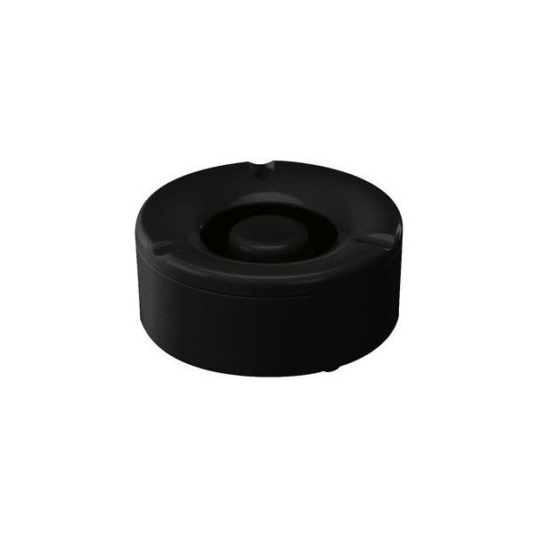 4009085186711 - Aschenbecher mit Löschkopf schwarz 13x6cm (ØxH) Kunststoff 4009085186711 Head 4009085186711 - Aschenbecher mit Löschkopf schwarz 13x6cm (ØxH) Kunststoff 4009085186711 Head