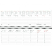 Schreibtischquerkalender 116-0015 1Woche/2Seiten 29,6x9,9cm 2024