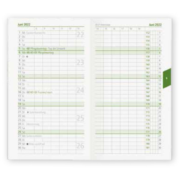 4006928023165 - Taschenkalender 520-0700 Recycling grün 1 Monat 2 Seiten 95x16cm (A6) 2025 4006928023165 Zettler 4006928023165 - Taschenkalender 520-0700 Recycling grün 1 Monat 2 Seiten 95x16cm (A6) 2025 4006928023165 Zettler