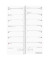 Buchkalender 718-0001, Vormerker, farbig sortiert, 1 Woche / 1 Seite, 10,5x29,7cm, 2025
