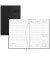 Buchkalender 766-0020, schwarz, 1 Woche / 2 Seiten, 14,6x21cm (A5), 2025