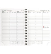 Buchkalender 766-1140 1Woche/2Seiten 14,6x21cm (A5 ca.) 2023