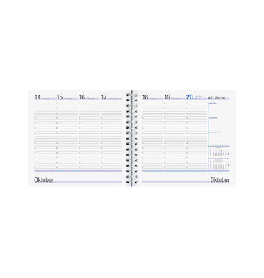Buchkalender 790-0098, Assessor, Motiv, 1 Woche / 2 Seiten, 15,8x14,7cm, 2025 Buchkalender 790-0098, Assessor, Motiv, 1 Woche / 2 Seiten, 15,8x14,7cm, 2025
