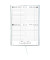 Buchkalender 801-0001, Vormerker, farbig sortiert, 2 Tage / 1 Seite, 10,4x29,6cm, 2025