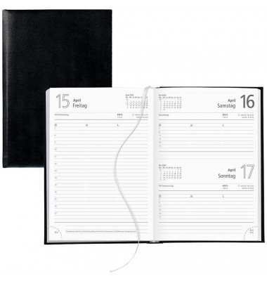 Buchkalender 873-0020 1Tag/1Seite 14,5x21cm (A5 ca.) 2022
