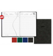 Buchkalender 876-0020, schwarz, 1 Tag / 1 Seite, 15x21cm (A5), 2027