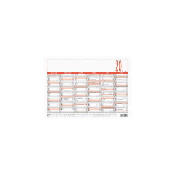 4006928025305 - Plakatkalender 904-0000 6 Monate 1 Seite 21x148cm (A5 quer) 2025 4006928025305 Zettler 4006928025305 - Plakatkalender 904-0000 6 Monate 1 Seite 21x148cm (A5 quer) 2025 4006928025305 Zettler