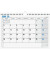 Monatsplaner 989-0015, 1 Monat / 1 Seite, 29x21cm, 2025