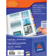 Registertabs farbig 32 x 13mm