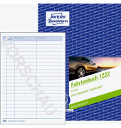 Fahrtenbuch 1222 A5 32 Blatt
