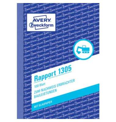 Rapport 1305 A6 100 Blatt