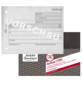 Quittung A6q Selbstdurchschreibend Hardcover schwarz I:we/gb 2x50 Bl