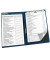 Klemmbrettmappe 2301, A4, blau, Polyvinylchlorid (PVC)