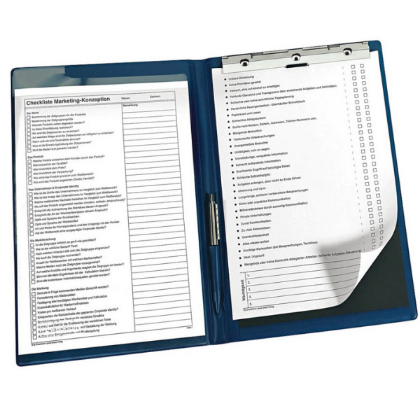 4004182023013 - Klemmbrettmappe 2301 A4 blau PVC (Polyvinylchlorid)  4004182023013 AVERY Zweckform