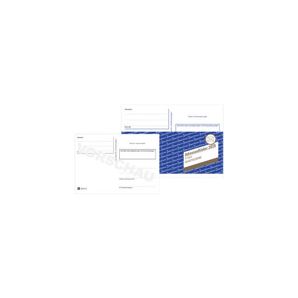 10 Stück AVERY Zweckform Paketaufkleber 2826 selbstklebend 10 Blatt 4004182028261 AVERY Zweckform 10 Stück