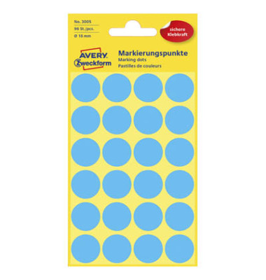 Markierungspunkte 3005 blau Ø 18mm