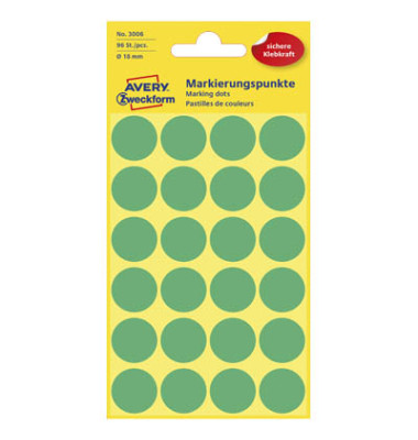 Markierungspunkte 3006 grün Ø 18mm