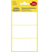 Etiketten 3081, wei&szlig;, 76x39mm, rechteckig