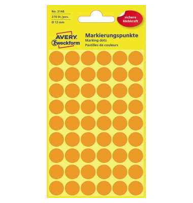 Markierungspunkte 3148 leuchtorange Ø 12mm Markierungspunkte 3148 leuchtorange Ø 12mm