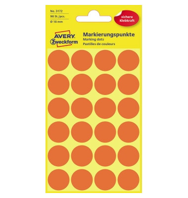 Markierungspunkte 3172 leuchtrot Ø 18mm 96 Stück Markierungspunkte 3172 leuchtrot Ø 18mm 96 Stück