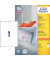 Etiketten ultragrip 3418, weiß 200x297mm, rechteckig, 