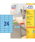 Etiketten BLAU 3449 70 x 37 mm